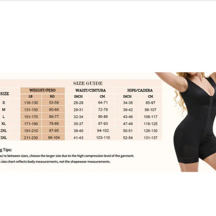 Women’s Full Body Tummy Control Shapewear - Lamarshop1