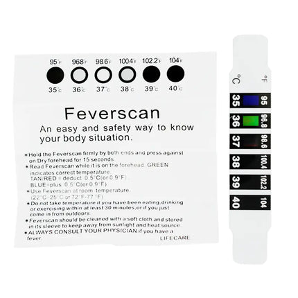Flexible LCD Forehead Thermometer