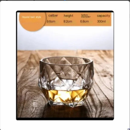 Whiskey Glass Crystal Cup - Lamarshop1