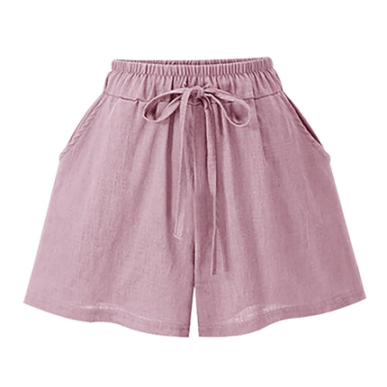 Plus Size Women's Summer Loose High Waist Shorts - Lamarshop1