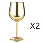Golden / 2 PCS