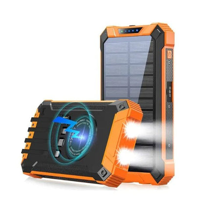 Solar Charge Wireless Power Bank - Lamarshop1