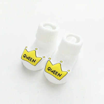 3D Cartoon Baby Socks with Non-Slip Design