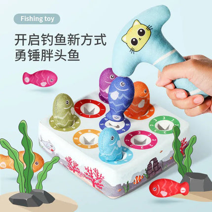 Plush Carrot Pulling Toy