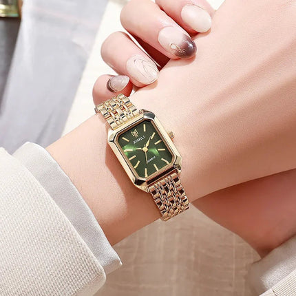 Women's Square Steel Strap Watch - Lamarshop1