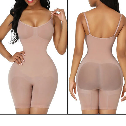 Women's Seamless Body Shaping Bodysuit Thin Elastic Body Shaping Bodysuit Wholesale Tight Tummy Tummy - Lamarshop1