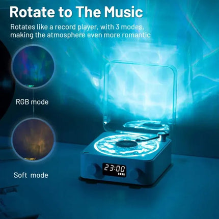 Retro Turntable Bluetooth Speaker - Lamarshop1