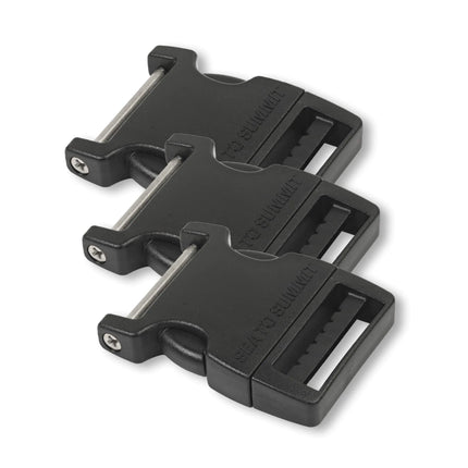 Sea to Summit Field Repair Buckle - Side Release 1 Pin 3-pack 38mm / 1 1/2in