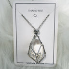 White Gold Silver-White Crystal