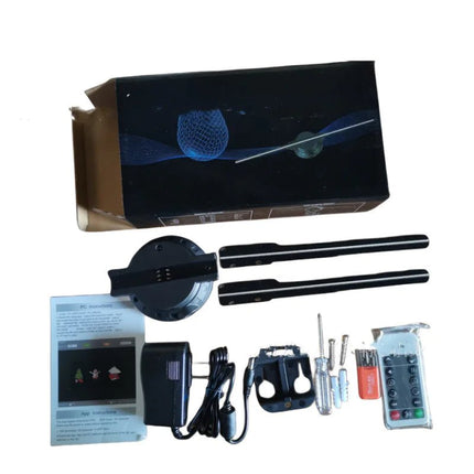 "3D holographic advertising fan display for eye-catching product promotions"