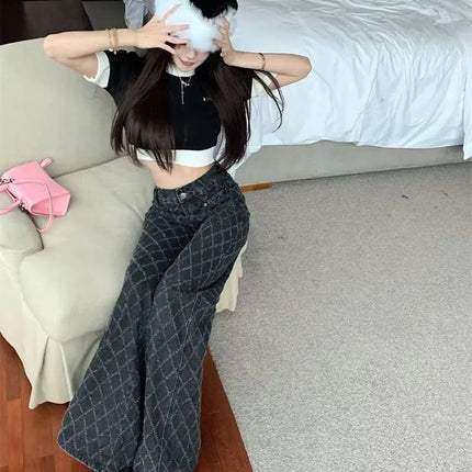 High Waist Wide Leg Jeans
