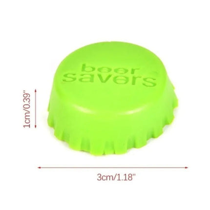 6pcs Reusable Silicone Bottle Caps for Kitchen Use