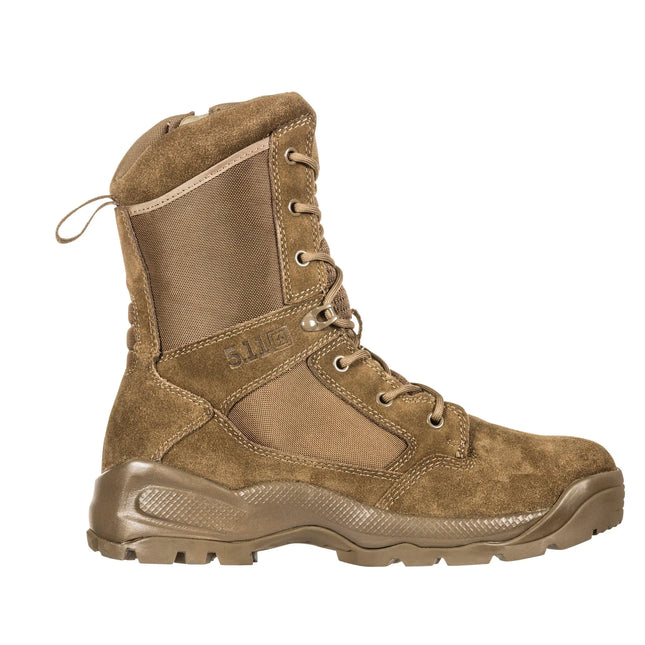 5.11 Tactical Mens Side - Zip Brown Boots ATAC 2.0 8" Desert Dark Coyote 12 Regular Style 12393ABR - Lamarshop1