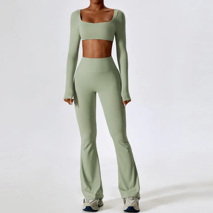 Women's Nude Feel Yoga Set - Lamarshop1