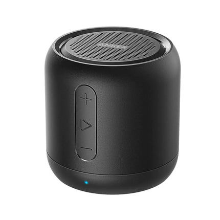 Anker Soundcore Mini Super - Portable Bluetooth Speaker with FM Radio 15 - Hour Playtime 66 ft Bluetooth Range Enhanced Bass Noise - Cancelling Microphone - Black - Lamarshop1