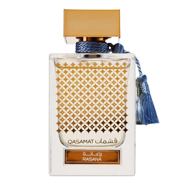 RASASI Qasamat Rasana - Eau de Parfum 65ML (2.1 OZ) Premium Arabian Perfume For Women & Men - Long - Lasting Fragrance With Notes of Bergamot Sandalwood & Amber - Elegant & Captivating Unisex Perfume - Lamarshop1