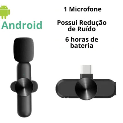 Wireless Lavalier Microphone for Audio and Video Recording - Lamarshop1