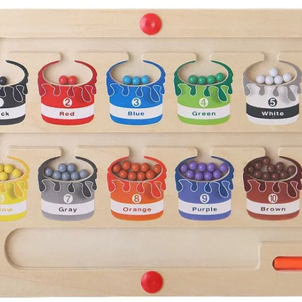 Digital Maze Wooden Puzzle