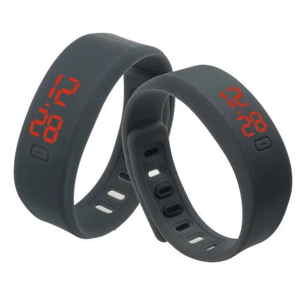 Waterproof Candy Color LED Digital Sports Watch for Kids