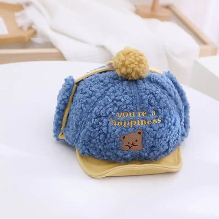 Children's Cashmere Baseball Caps for Boys