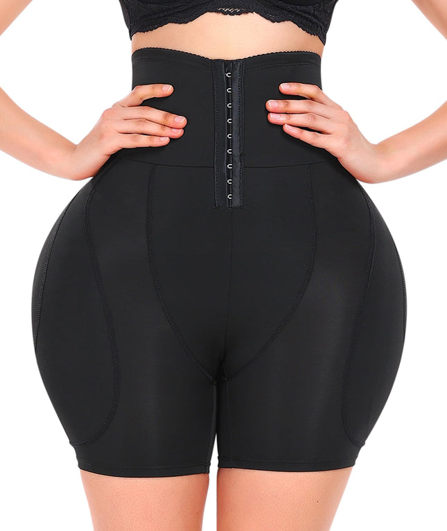 POP CLOSETS Women Hip and Butt Padded Shapewear Underwear Butt Lifting Panties Hip Enhancer Shapewear Tummy Control Panties Butt Pads Underwear Hip Dip Shapewear Black6XL - Lamarshop1
