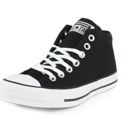 Converse Womens Chuck Taylor All Star Madison Mid Top Sneaker Black/Black/White 11 M US