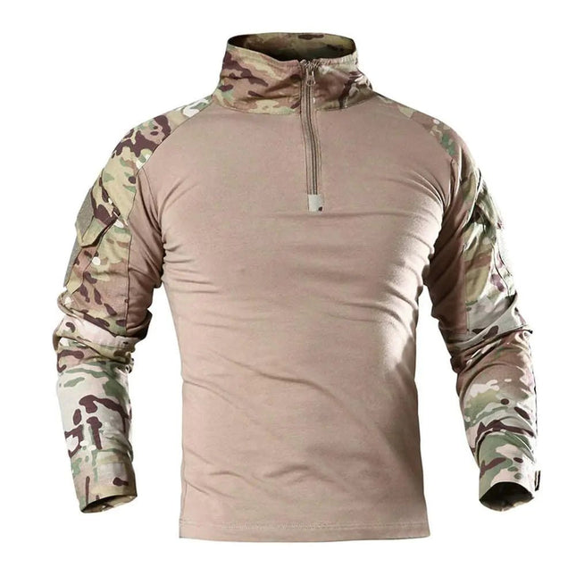 ANTARCTICA Mens Long Sleeve Tactical Shirt T-Shirt Mens Military Rapid Assault Army Combat Rapid Assault Slim Fit - Lamarshop1