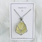 Platinum Silver-Citrine