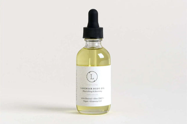 Lavender Body Oil, Natural Moisturizing Body Oil - Lamarshop1