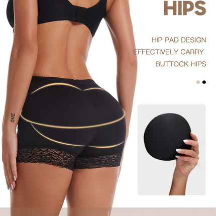 Booty Shaper Padded Underwear Panty Women's FAKE ASS Butt Lifter & Hip Enhancer