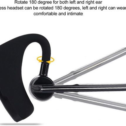 Bluetooth Earpiece Wireless Headset Noise Cancelling Headphones Driver Trucker