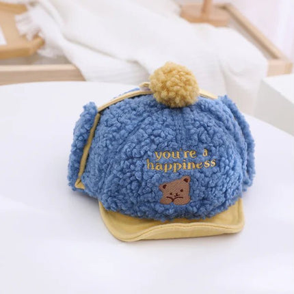 Children's Cashmere Baseball Caps for Boys