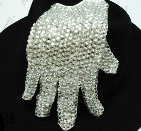Crystal White Gloves - Michael Jackson Style