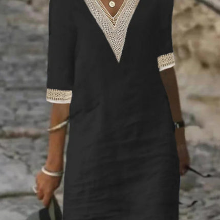 YZ1224 Women's Casual Loose Dress for Fall/Winter