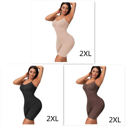 Women's Seamless Body Shaping Bodysuit Thin Elastic Body Shaping Bodysuit Wholesale Tight Tummy Tummy - Lamarshop1