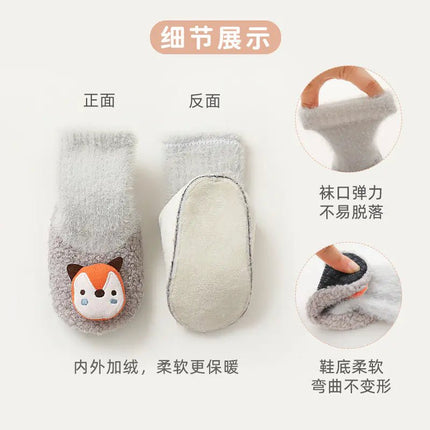 Thick Baby Socks Cartoon Floor Socks for Toddlers