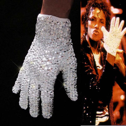 Crystal White Gloves - Michael Jackson Style