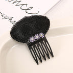 Purple Air-permeable Cushion Hair