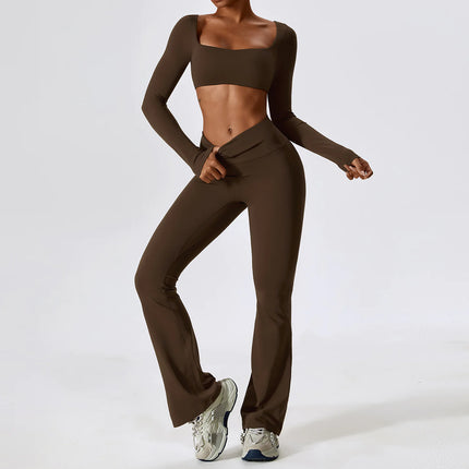 Women's Nude Feel Yoga Set - Lamarshop1