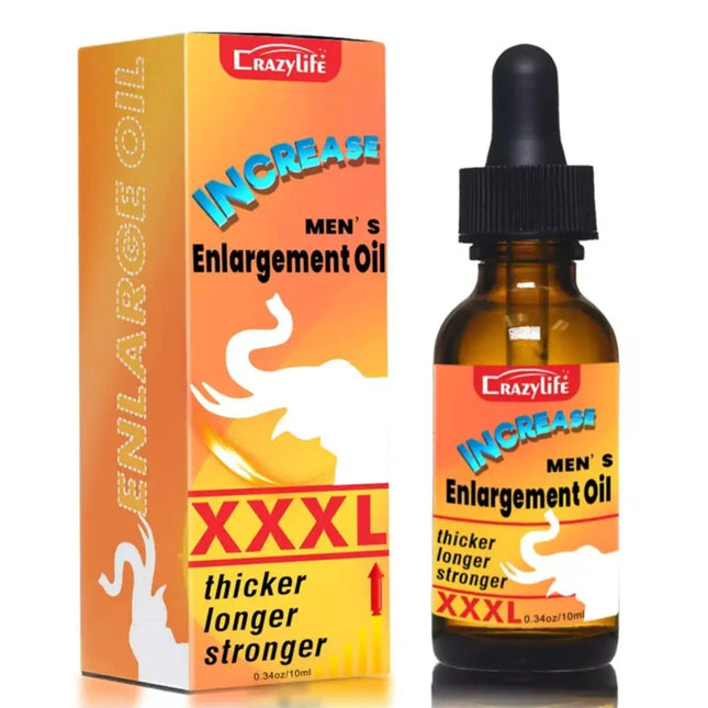 Crazylife Massage Oil for Men Enlarger Oil for Men Boost Strength Energy Herbal Essential Oil for Men Use - Lamarshop1