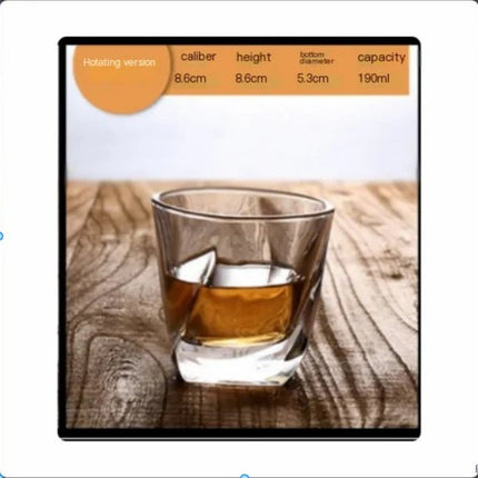 Whiskey Glass Crystal Cup - Lamarshop1