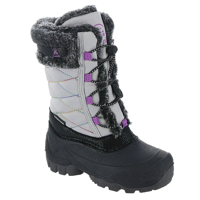 Kamik Girls Star 3 (Little Kid/Big Kid) Light Gray 13 Little Kid M - Lamarshop1