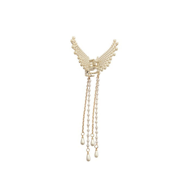 Elegant Korean Butterfly Hair Clip with Tassels
