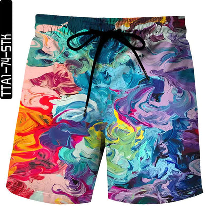 Men's Casual Beach Shorts for Swimming and Drifting - Lamarshop1