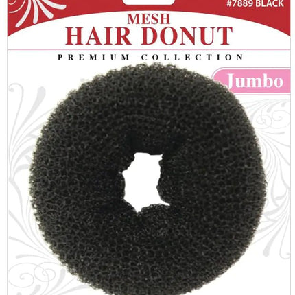 DONNA Mesh Hair Donut Donut Hair Bun Maker Ring Style Bun Maker Jumbo Size - Lamarshop1