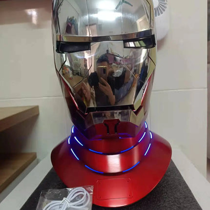 Iron Man MK5 Helmet 1:1 Wearable Voice-Controlled