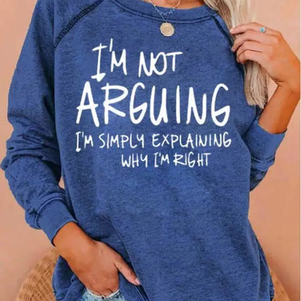 Casual Printed Sweatshirt for Spring and Autumn - Lamarshop1