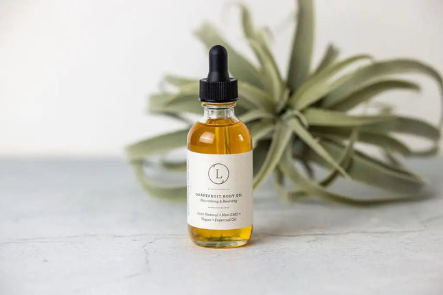 Natural Body Oil, Grapefruit Moisturizing Body Oil - Lamarshop1