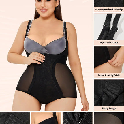 Shapewear Bodysuit Tummy Control Slim Body Shaper - Lamarshop1