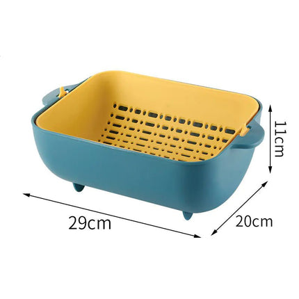 Plastic Fruit Washing Tray for Household Use